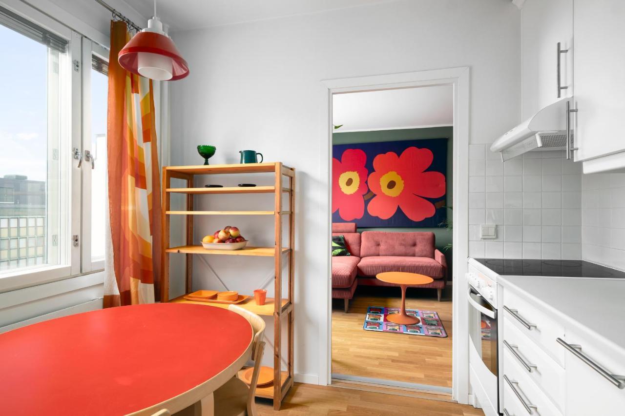 Апартаменты Wehost Spacious Traveller'S Hq Above Metro @Vilhonvuorenkuja 16 Хельсинки Экстерьер фото